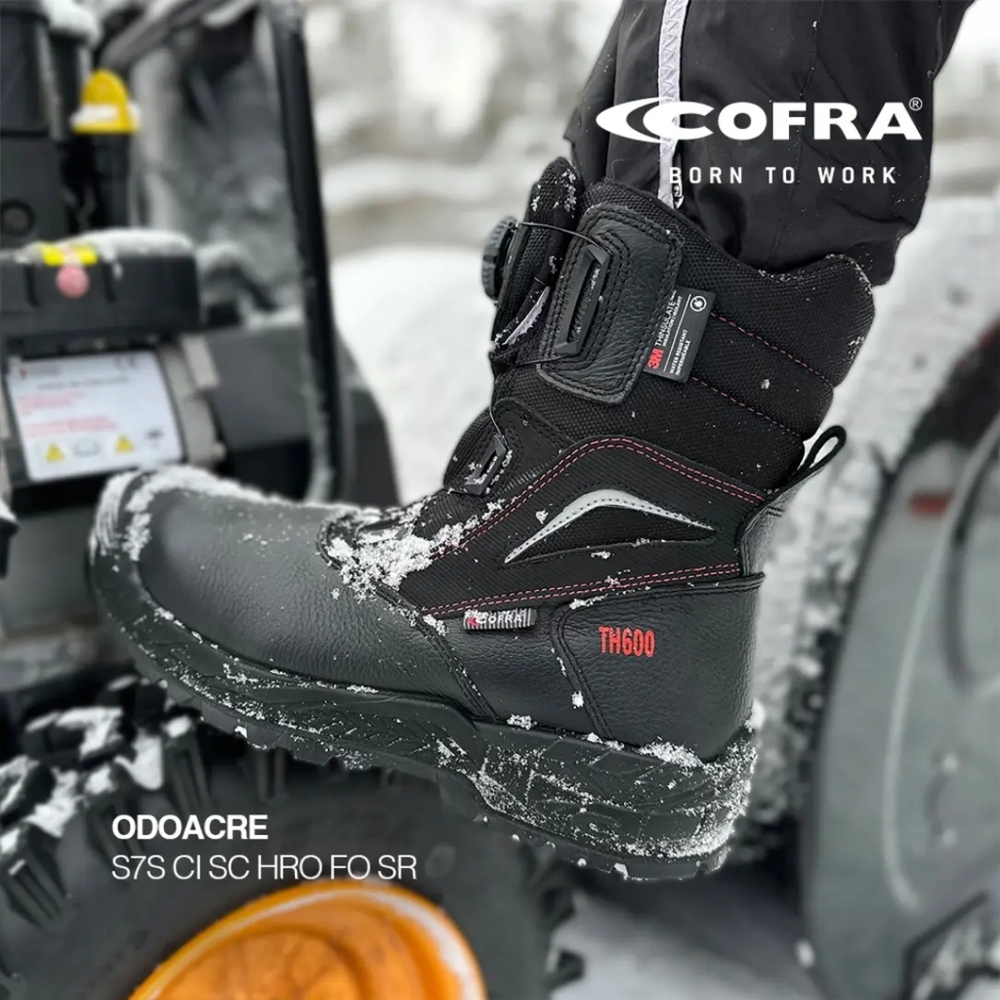 Cofra Odoacre S3 Thinsulate Safety Boots Italian Brand Size 13